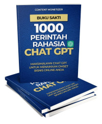 Image of Buku Sakti 1000 Perintah Rahasia Chat GPT